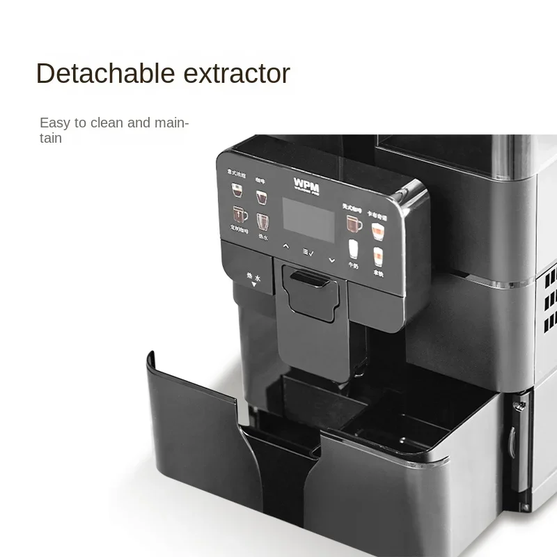 WPM SUP060 Fully Automatic Coffee Machine with Touch Screen, One-Button Italian Milk Coffee for Office and Home Use 4