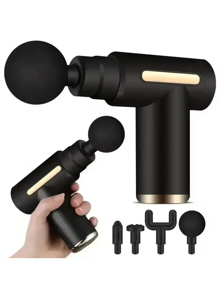 USB Mini Massage Gun Fascia Machine Muscle Relaxation Vibrating Gun Rod Massage Fitness Equipment Neck Grab Fascia Gun_voghion.com