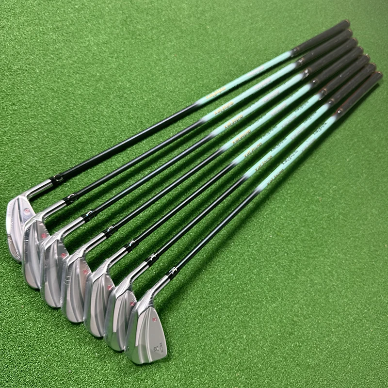Golf Club KM700 Iron Set, 4 P, S20C Soft Carbon Steel Forged Head, Graphite or Steel Shaft, 7Pcs