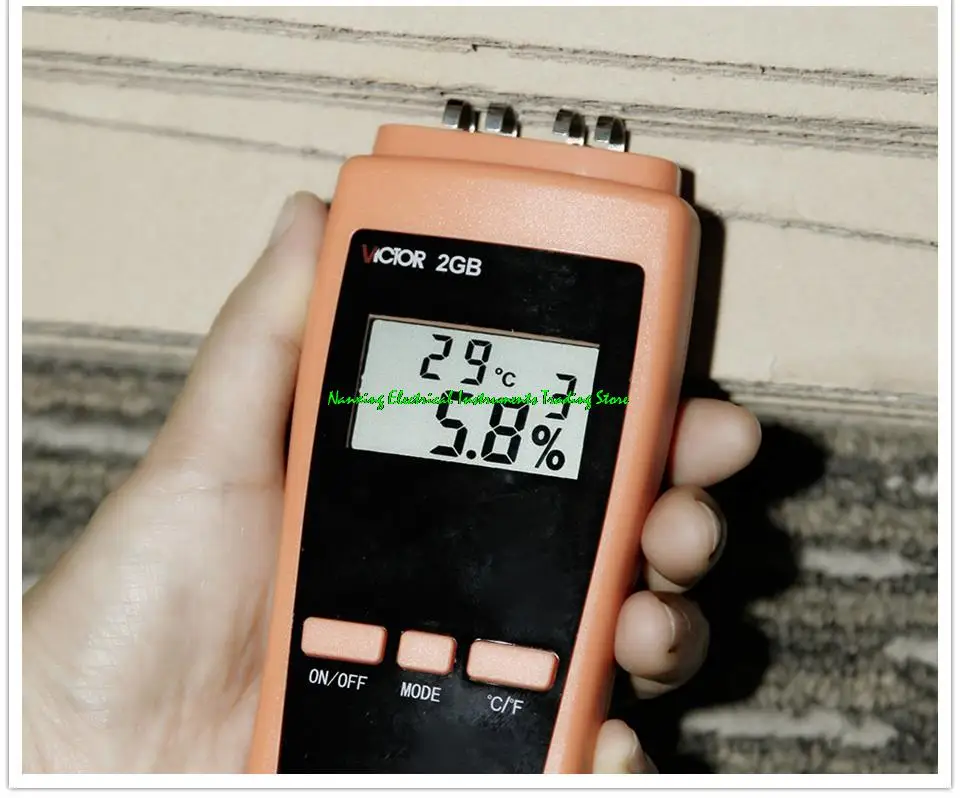 VICTOR VC2GB VICTOR 2GB Digital Portable Tester Meter wood grain Moisture Measurement hygrometer higrometro drywall detector - Image 2