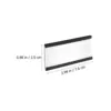 30 PCS White Board Sign Card Label Holder Data Portable Metallic Line 76x25mm Practical Compact Channel Magnetic Premium Man 6
