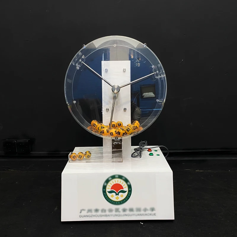JT500 bingo game set Balls drawing machine by mechanism lottery bingo lotto
