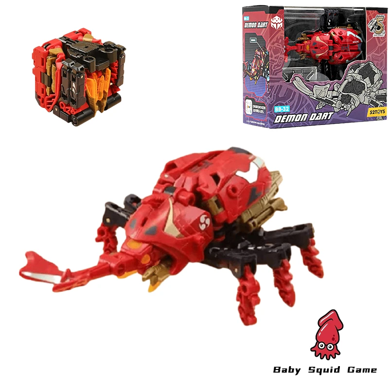 

Original Stock 52TOYS Beastbox BB32 Demon Dart Small Proportion Transformation Toy Action Figure Model Toy Collection Hobby Gift