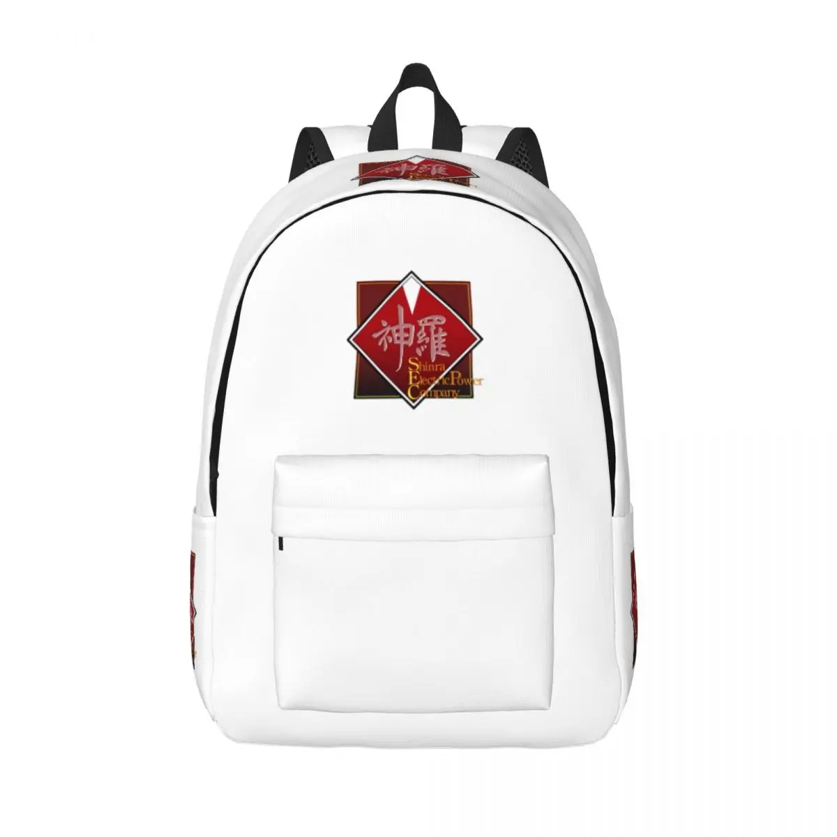 

Final Fantasy Shinra Electric Power Company Backpack for Men Women Casual School Business Daypack Laptop Computer Canvas Bags
