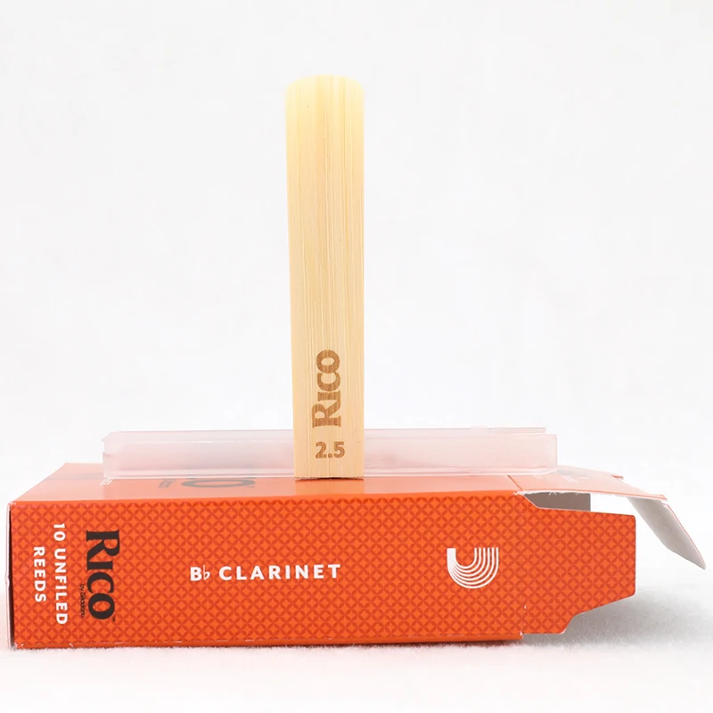 D&rsquo;Addario RICO Orange Box Reeds Eb Alto Bb Soprano Tenor Barione Saxphone Bass Clarinet Classic USA Original