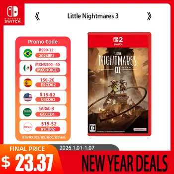Offerte di giochi per Nintendo Switch - Little Nightmares 3 - Scheda di gioco fisica originale per NS1/NS2