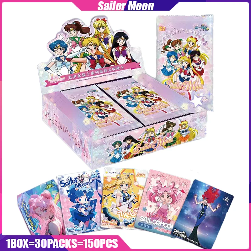 

Sailor Moon Cards DEMON CARD Nebula Version Anime Collection Card Board Games Toys Mistery Box Birthday Gifts for Boys and Girls