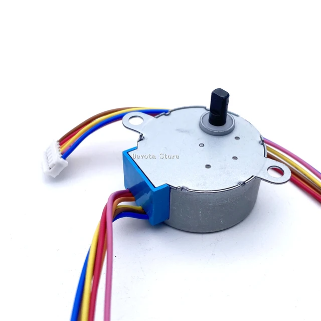 Motore Passo-Passo DC 5V Con Riduzione - 3-13 Giri/Min Per Barbecue Ed Elettrodomestici - Foto 2