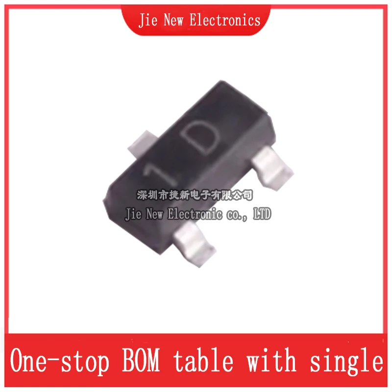 100PCS SOT-23 SMD General Purpose Transistor Set
