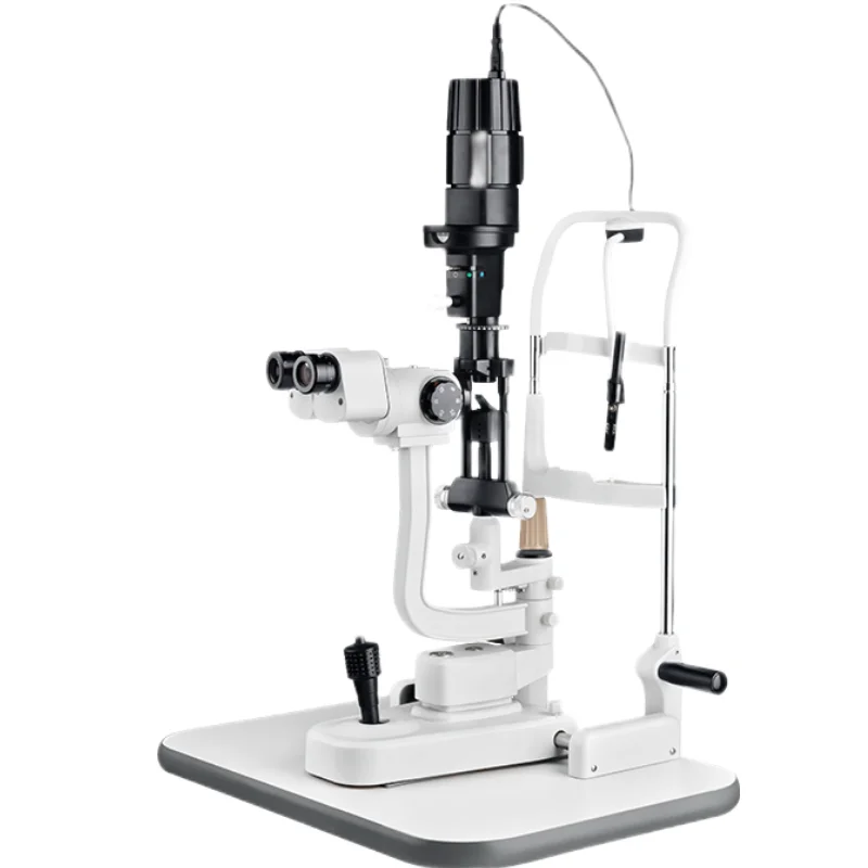 China Ophthalmic Equipment BL-66B Slit Lamp 2 Magnifications With Halogen Lamp