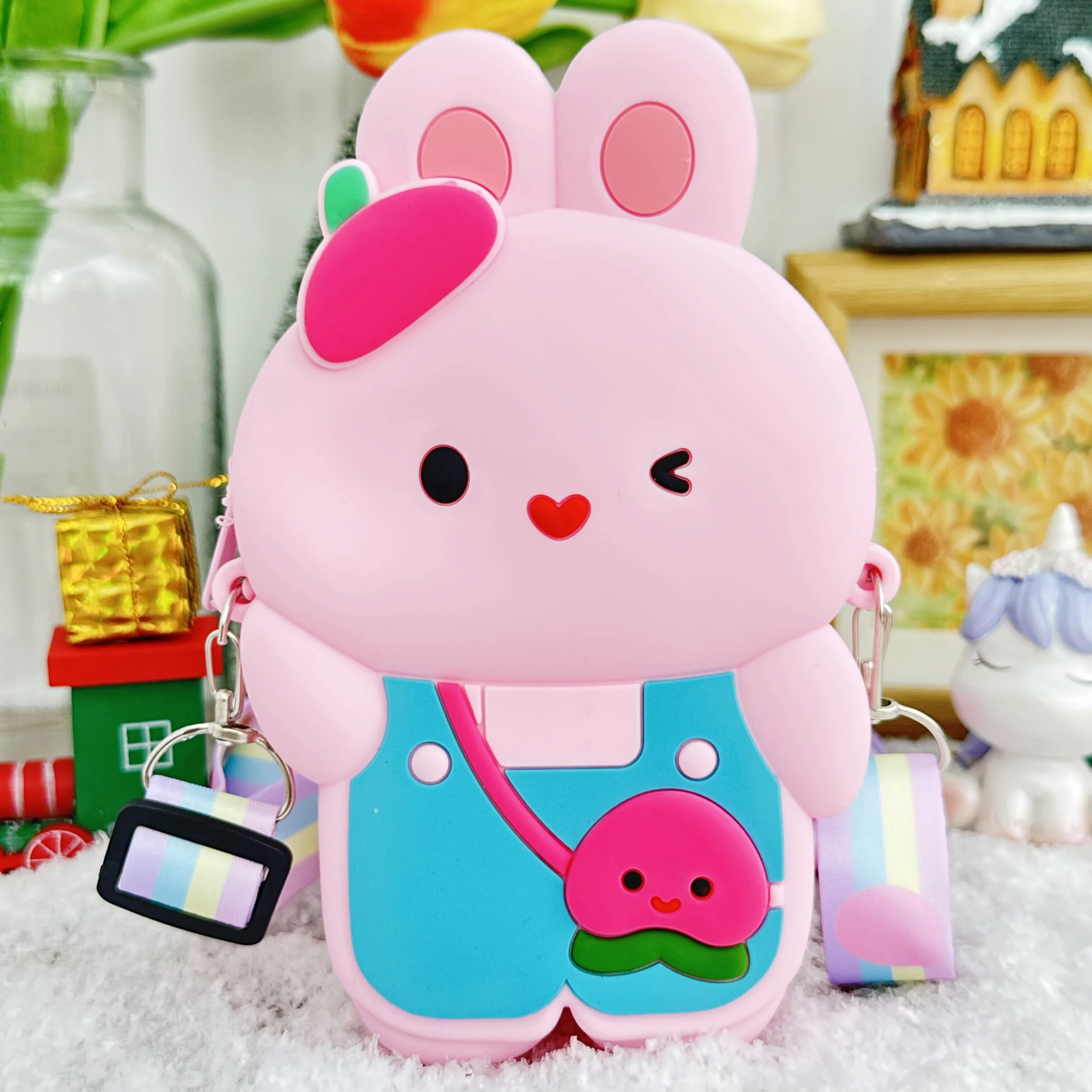 ANPTER Small Shoulder Bag for Girls, Mini Sequin Backpack, Cute Bunny Bags,  Rabbit Shoulder Bag for Girls Toddler Kids (Pink), Shoulder Bag Pink: Buy  Online at Best Price in Egypt - Souq
