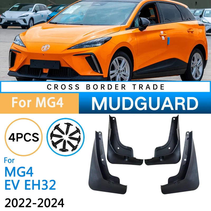 Car Mudguards Fit For Mg4 Ev 2022 Mg 4 Eh32 2023 2024 Front Rear Wheels