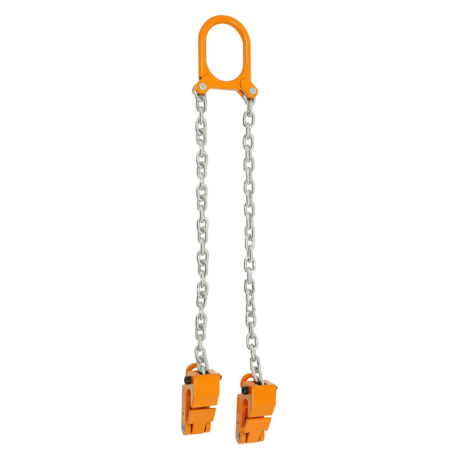 Multi Functional Lifting Pliers Manganese Steel Yellow 1T For Cranes And Forklifts With Top Lifting Eyes Used In Chemical Plants