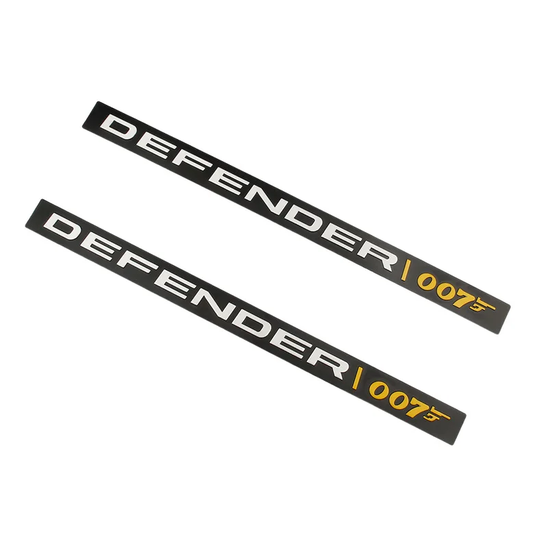 

DEFENDER 007 letter car sticker for Land Rover Defender Collector Edition body modification accessories side fender decorative