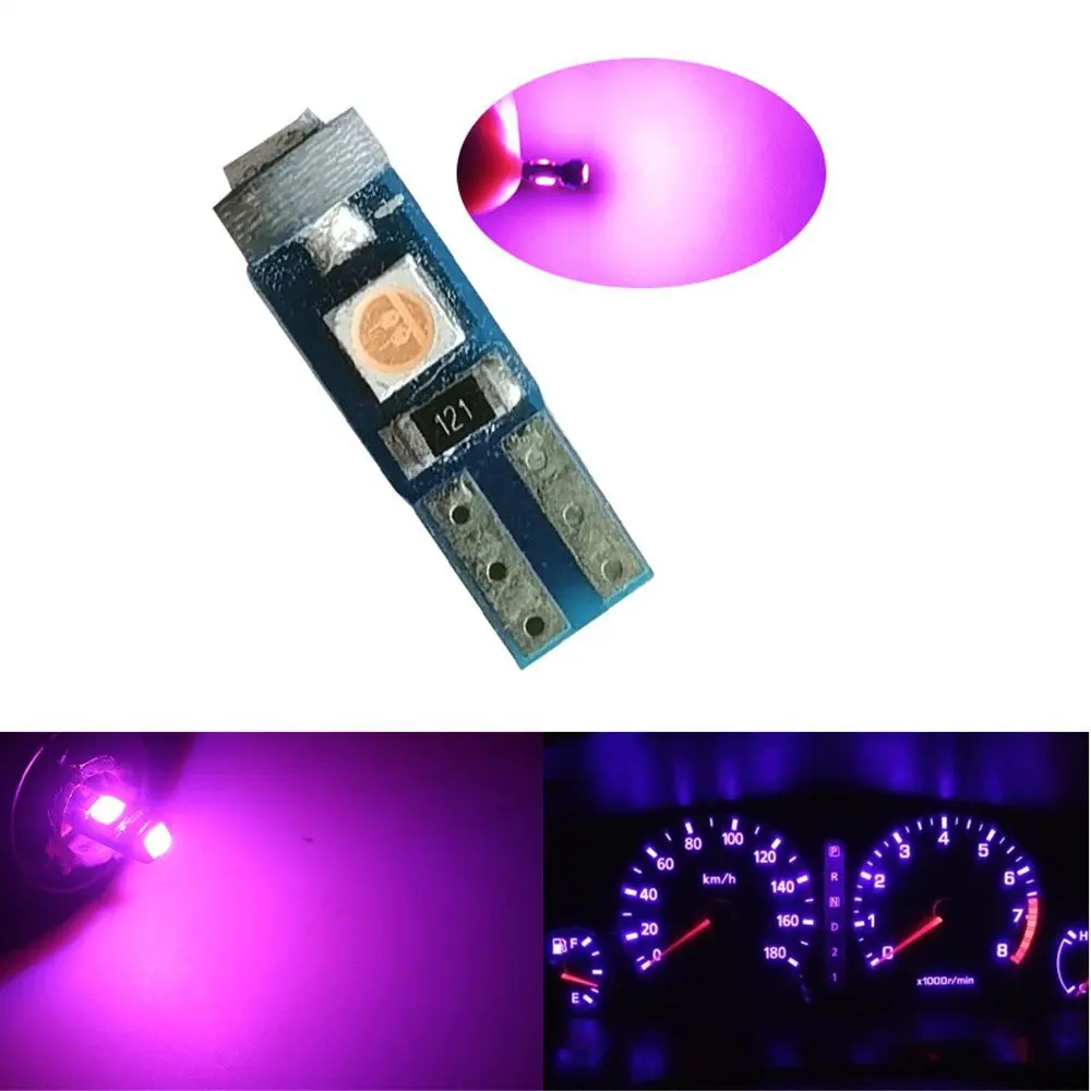 ตัวเลือกสินค้า LED 3SMD โคมไฟแดชบอร์ด รถจักรยานยนต์ 10 ดวง