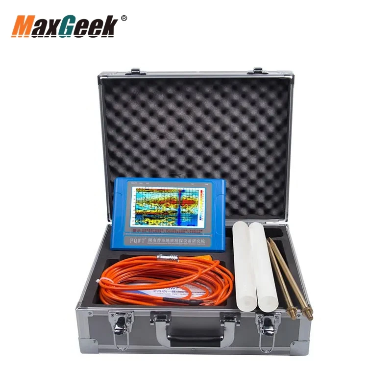 

Maxgeek TC500 150M/300M/500M/1640.4FT Underground Water Detector Underground Water Finder Tool for Well Drilling