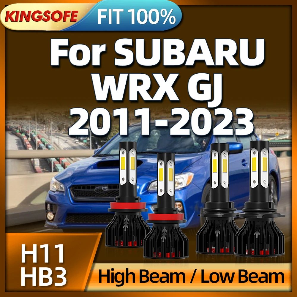 

Led H11 HB3 Lamp Car Headlight Bulbs 32000LM 6000K For SUBARU WRX GJ 2011 2012 2013 2014 2015 2016 2017 2018 2019 20 21 22 2023