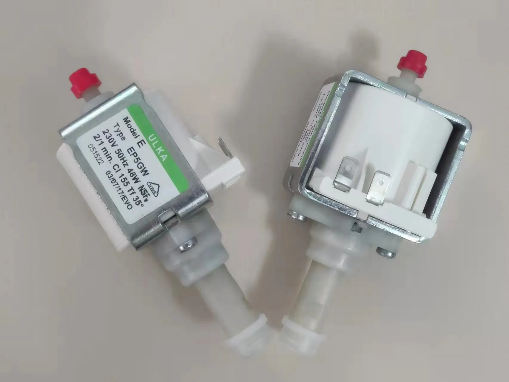 Description Picture 4 of itemULKA EP5GW 48W 64W 220V 60Hz Coffee Machine & Esspresso Machine Solenoid Pump Electromagnetic Water Pump With Self-Priming