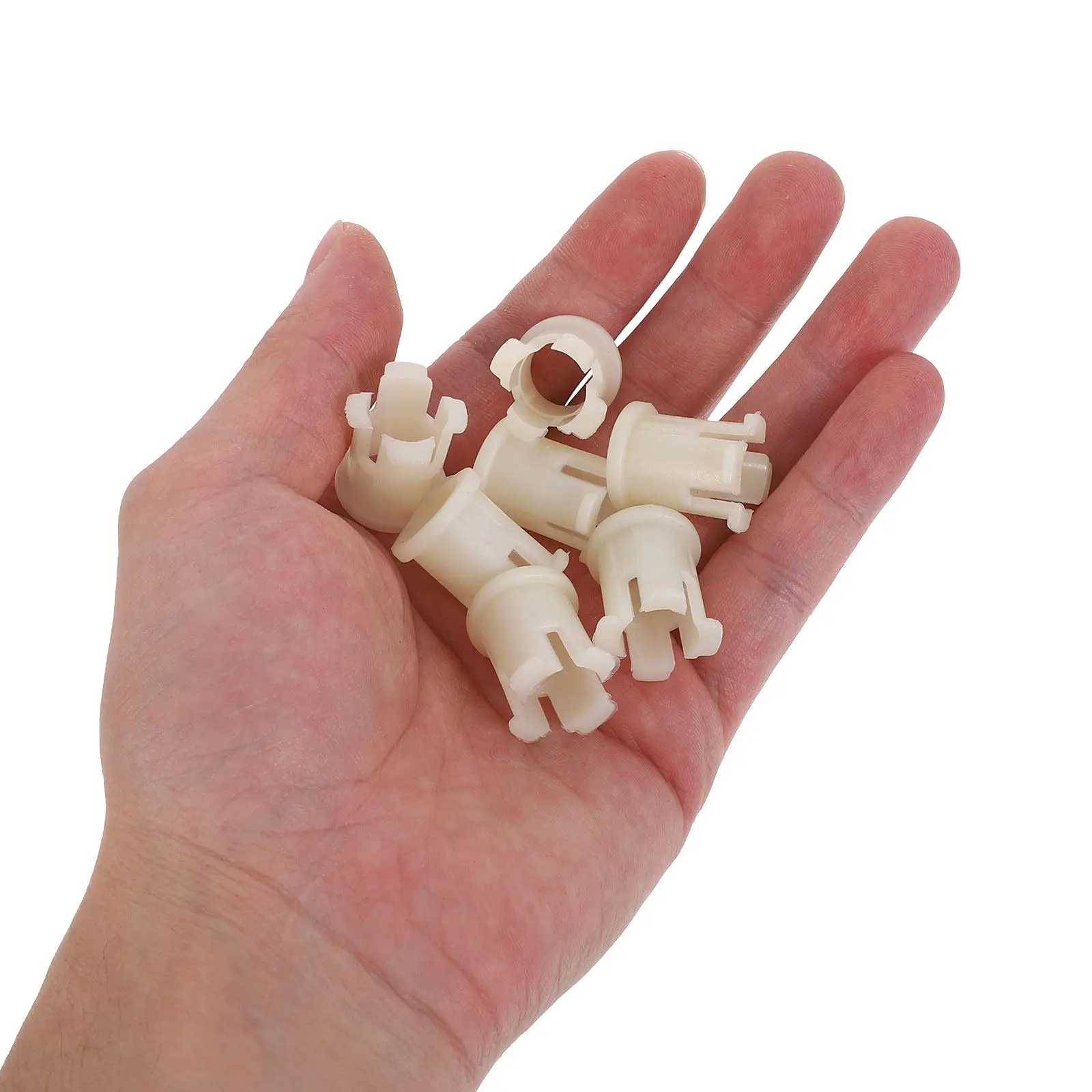 30pcs 플라스틱 캐스터 소켓 인서트 사무실 의자 가구 교체용 헤비 듀티 휠 슬리브 스템 어댑터 수리 키트