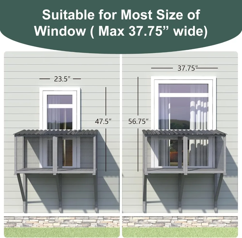 Cat Catio for Large Indoor Cats 2