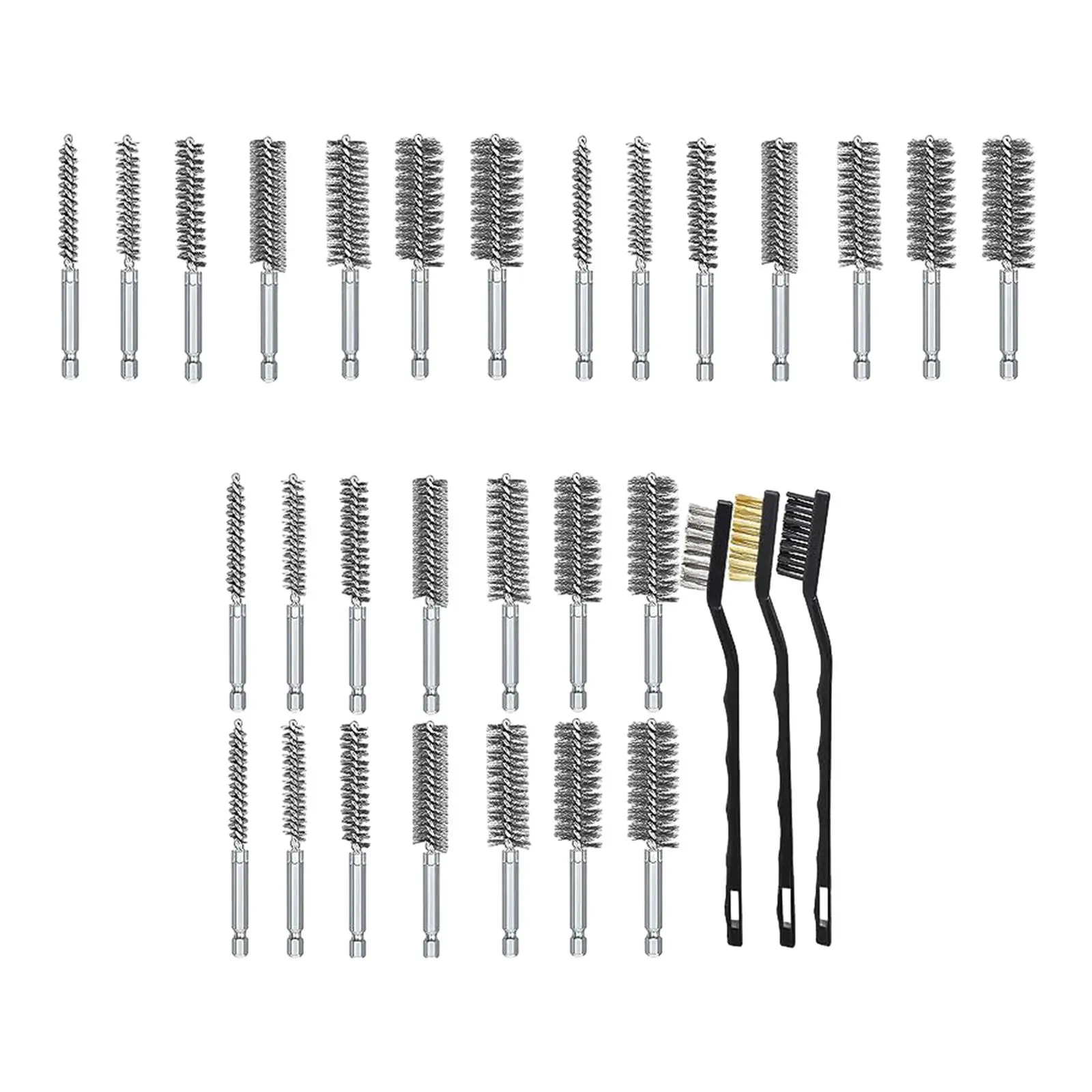 1/4 Professional Drill Brush Set for Electric Drill Different Size Accessories