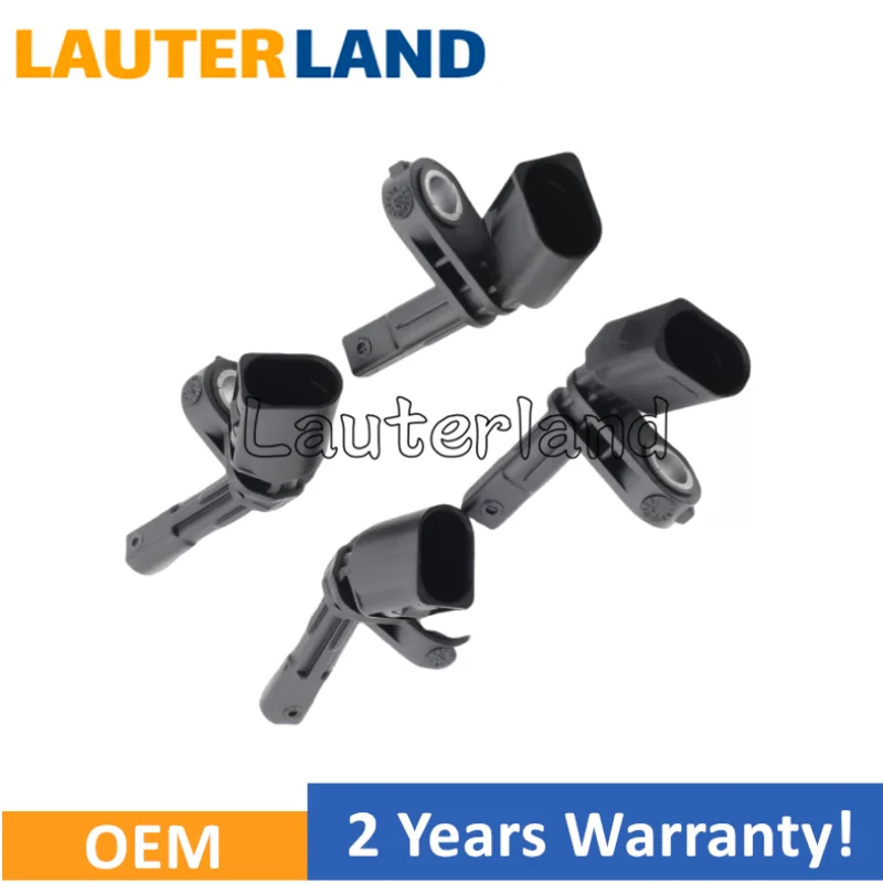 WHT003856 WHT003857 WHT003858 WHT003859 Passat B6 Jetta Golf MK5 MK6 Touran Tiguan 용 새로운 4pcs ABS 속도 센서