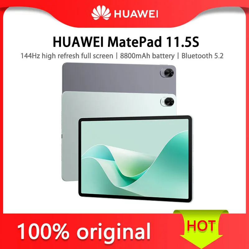 HUAWEI MatePad 11.5S smart WIFI 144Hz high refresh full screen, Huawei Notes, professional PC-level WPS 8800mAh battery