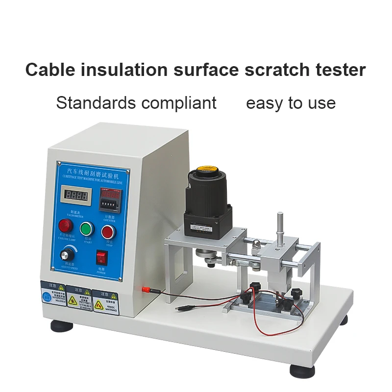 Scratch Resistance Testing Machine for Wire and Cables Test
