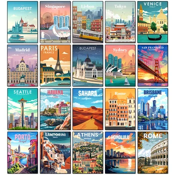 Urban City Diamond Painting 1