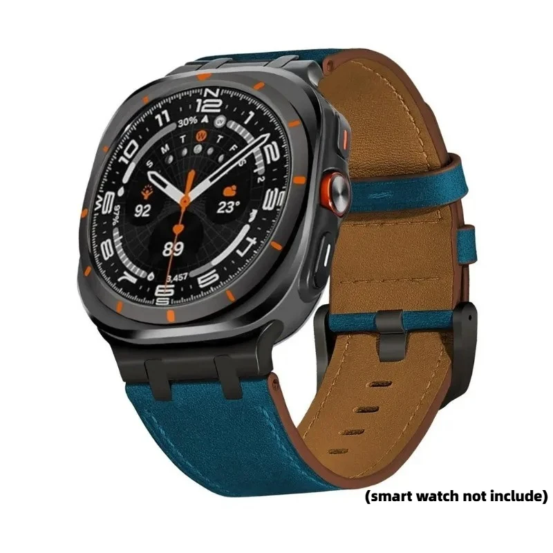 Premium Leather Watch Band - Classic Strap