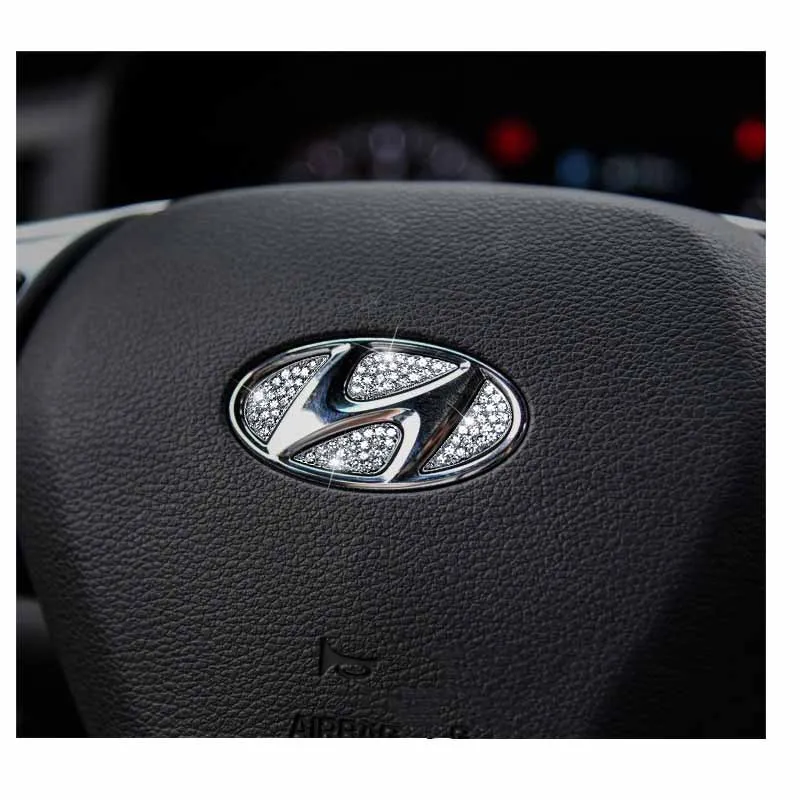 Hyundai Car Interior Steer Wheel Logo