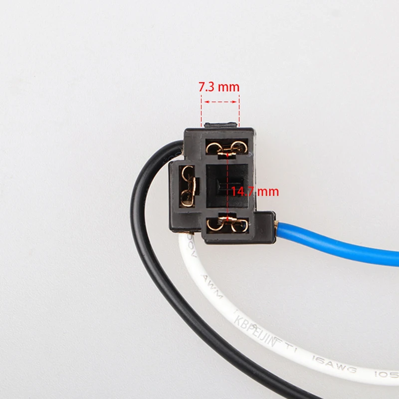 2Pcs Car Headlight H4 Bulb Socket Lamp Holder Adapter For Nissan