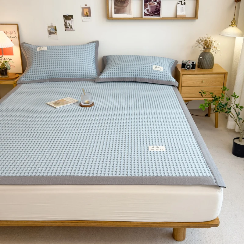 Cooling Mattress Air Condition Home Comforter 2pcs/3pcs Lightweight Cushion Cool Feeling Fibre Skin Friendly Breathable VRZONE