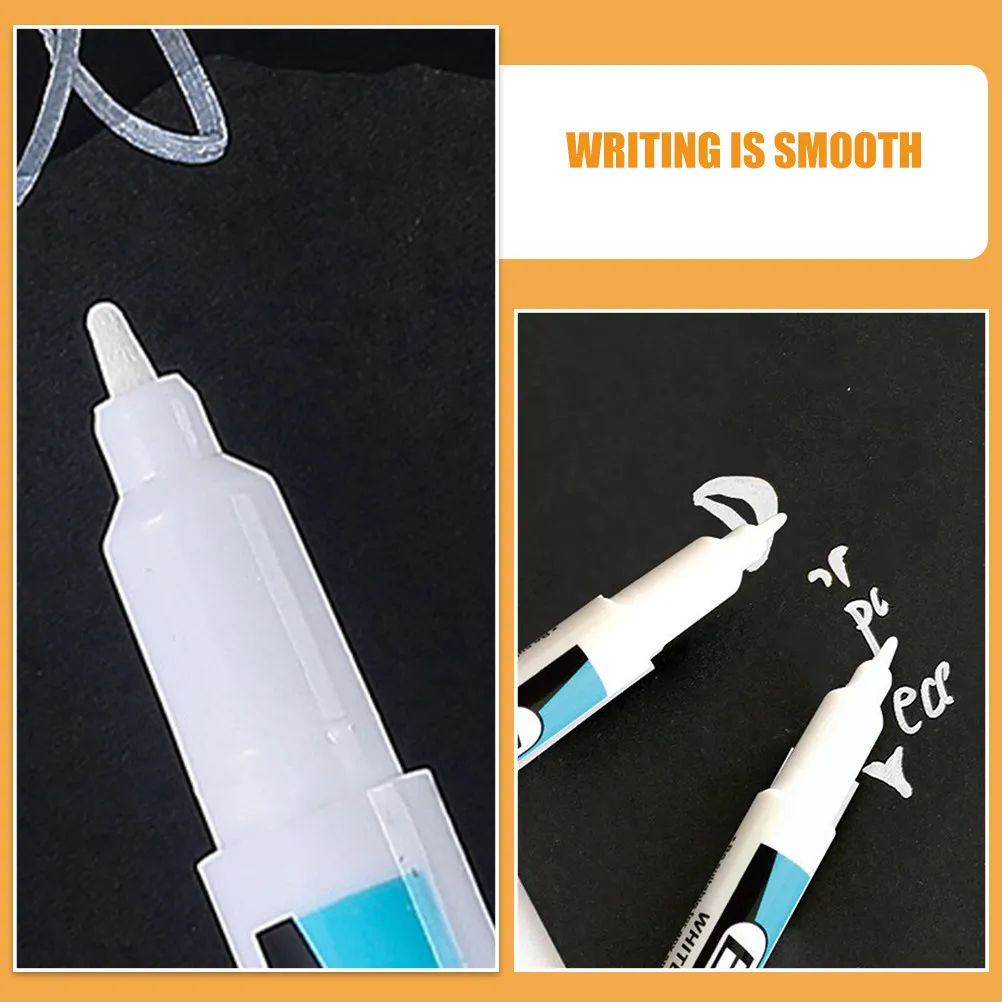 10Pcs 다목적 영구 마킹 펜 목공 건축 금속 표면용 부드러운 유성 잉크 깊은 구멍 목수용