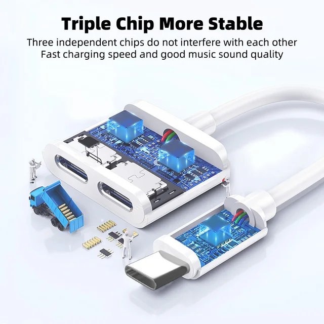 Adaptador USB-C para Áudio 3,5 mm para Dispositivos Samsung