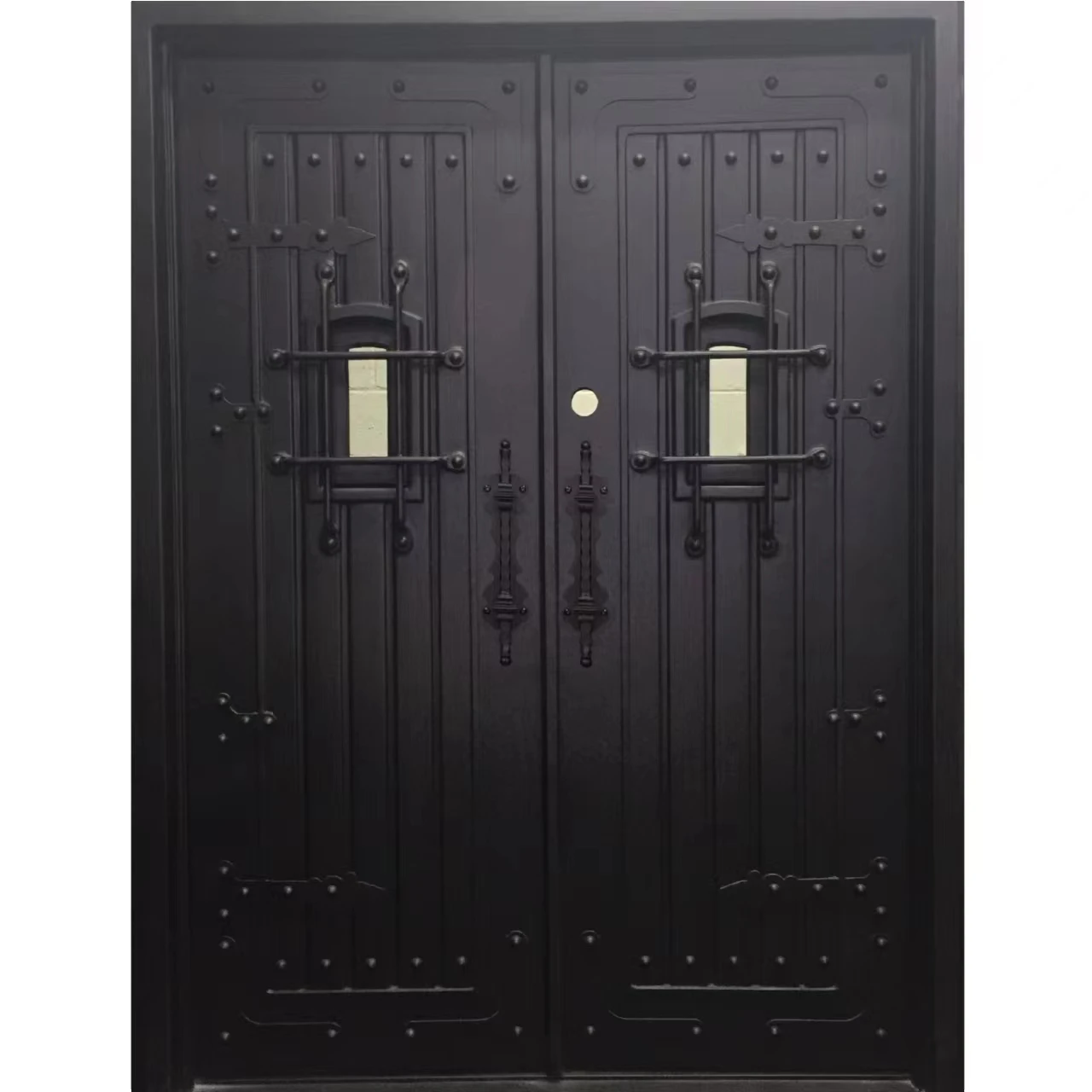 

Factory Wholesale Modern Iron Door Designs Double Door Iron Gates Latest Design Iron Door