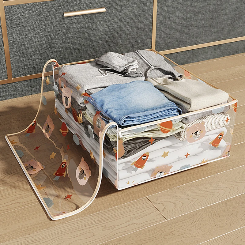 Bed Bottom Storage Box Foldable Clothing Quilt Storage Bag Household Dust and Moisture Bedroom Toy Sundries Organizing Bag 4