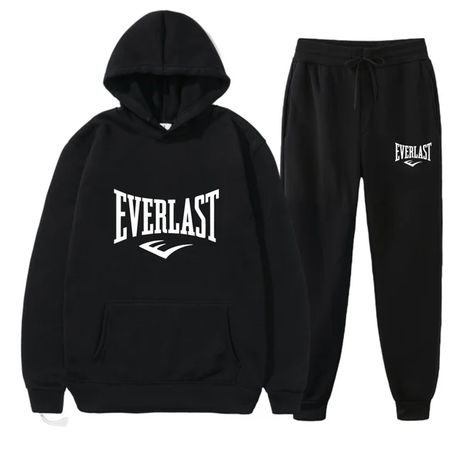 Fashion Everlast Tracksuit For Men Hoodie Fitness Gym Clothing Men Running Set Sportswear Jogger Men S.jpg