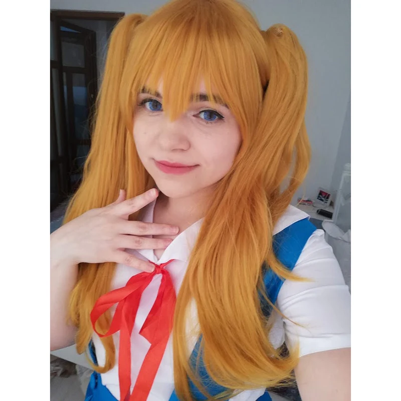 cabelo sintético resistente ao peruca para cosplay de kakegurui mary saotome meari rabo de cavalo loiro