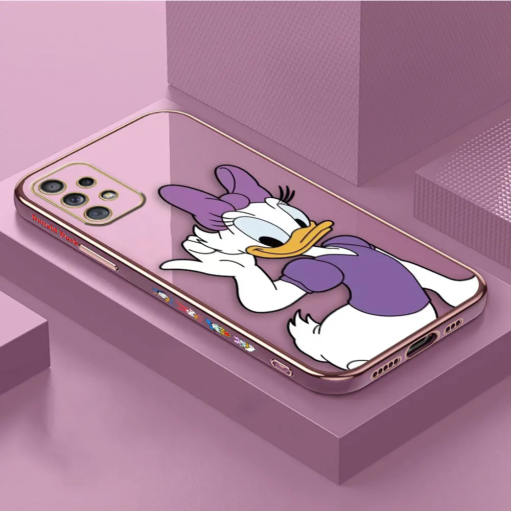 thumbnail image 1 of Smooth E-TPU Phone Case For Samsung Galaxy A73 A72 A71 A54 A53 A52 A51 A33 A23 A13 A12 A34 A14 5G Case Donald Duck Daisy Couple, 1 of 5