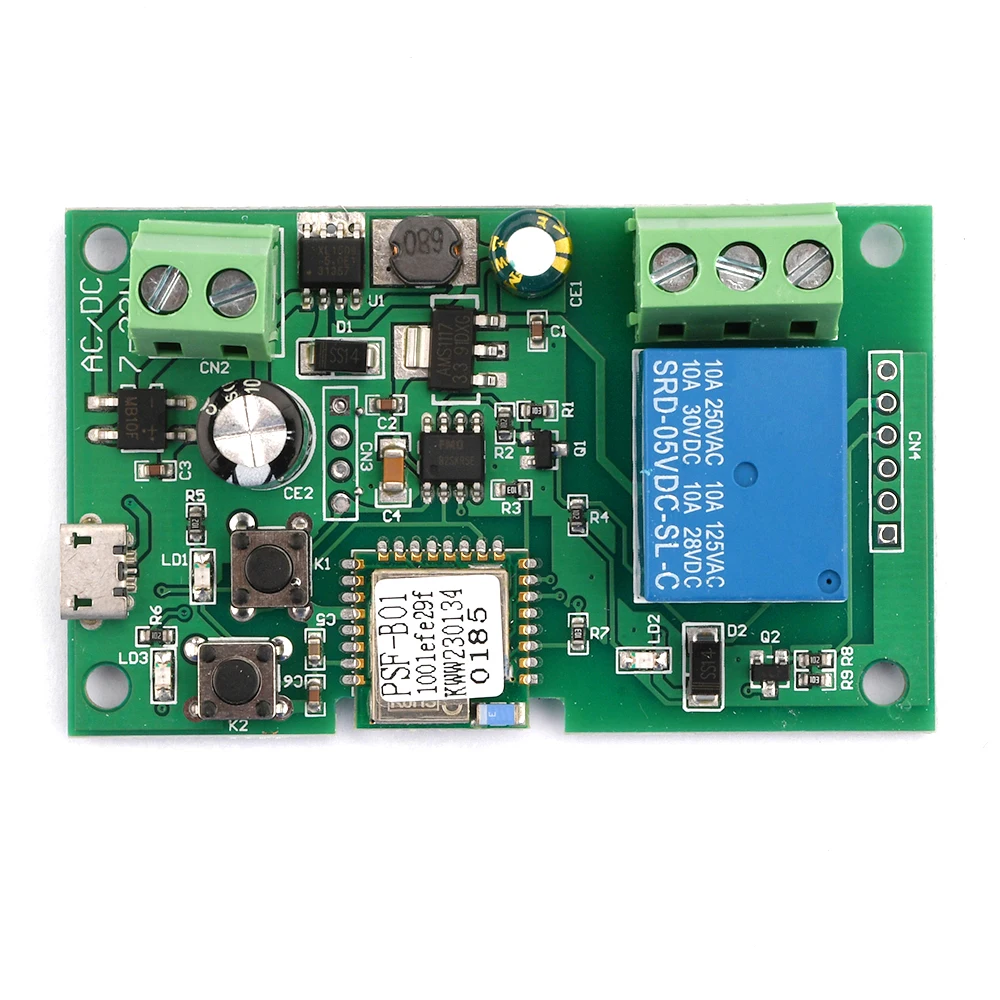 Description Picture 6 of itemEwelink Wifi RF Switch Module DC7-32V Wifi Relay Module Remote Control Self-lock Wireless Delay Relay for Smart Intelligent Home