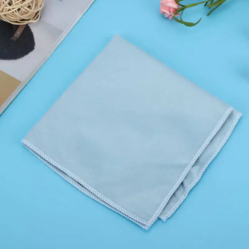 Premium Watch Cleaning and Polishing Cloth - Blue