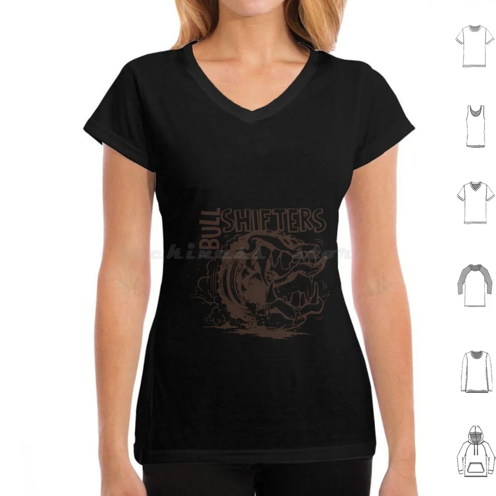 W-Tee-neck-Black