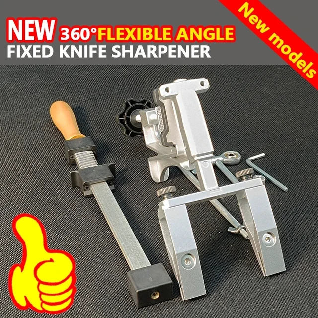 Fixed Angle Knife Sharpener Tool Professional Diamond Sharpening Stone  Whetstone Polishing Leather Paste RX-008 - AliExpress