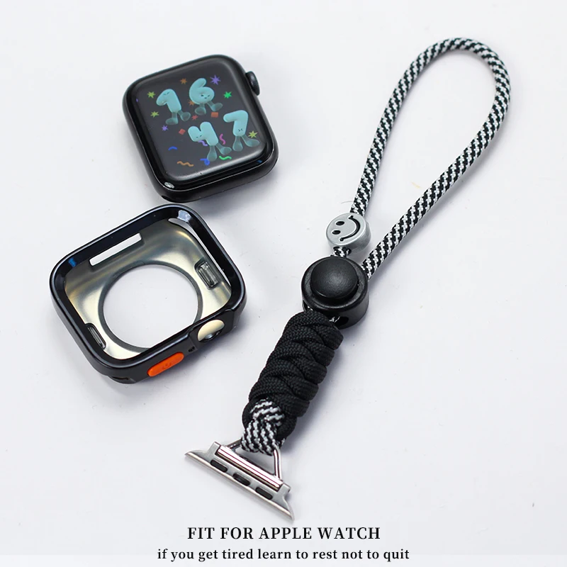 For Apple Watch lanyard 41mm 42mm 45mm 46mm 49mm hand hold short