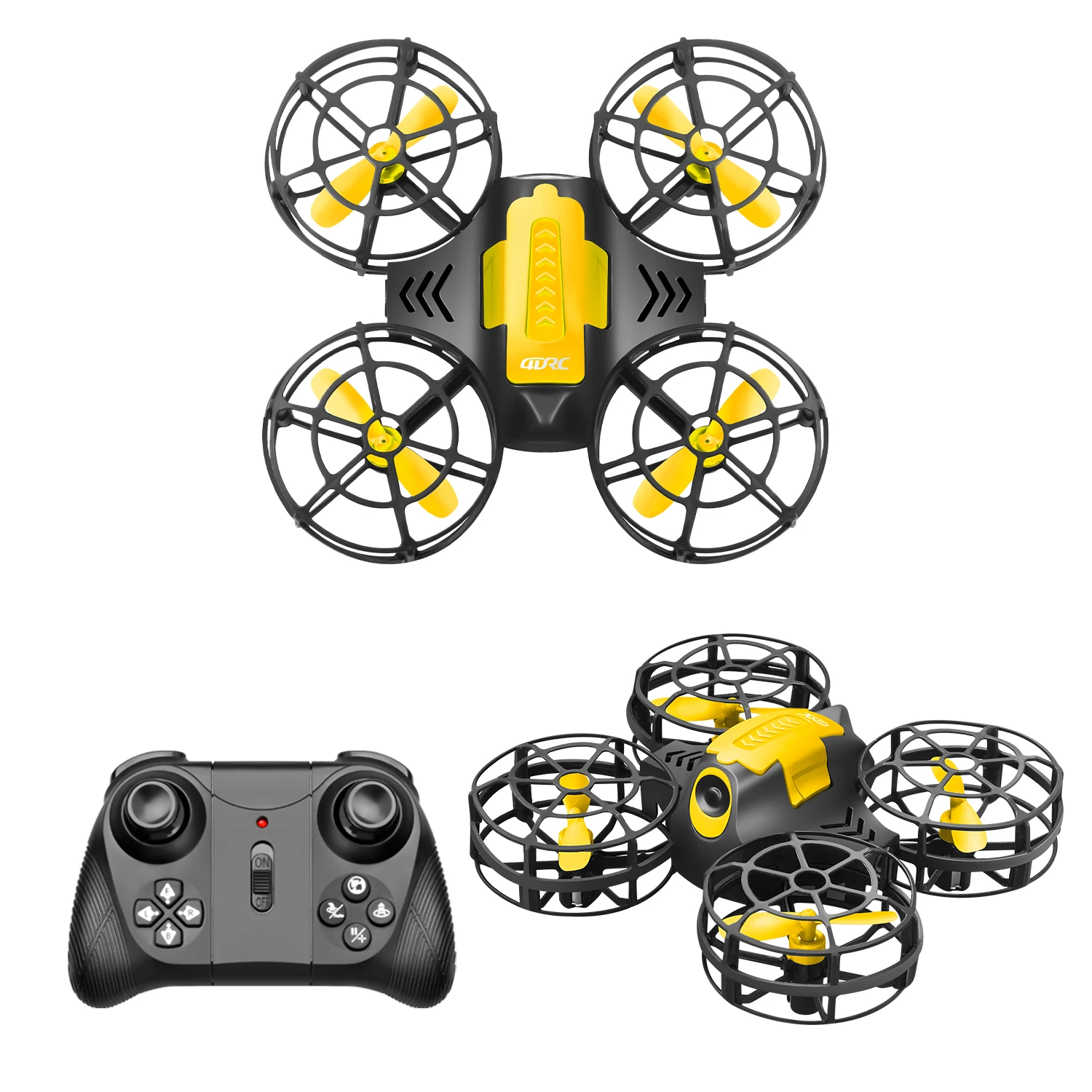Mini Drone V8/V18 avec Caméra HD, Jouet Télécommandé pour Enfants