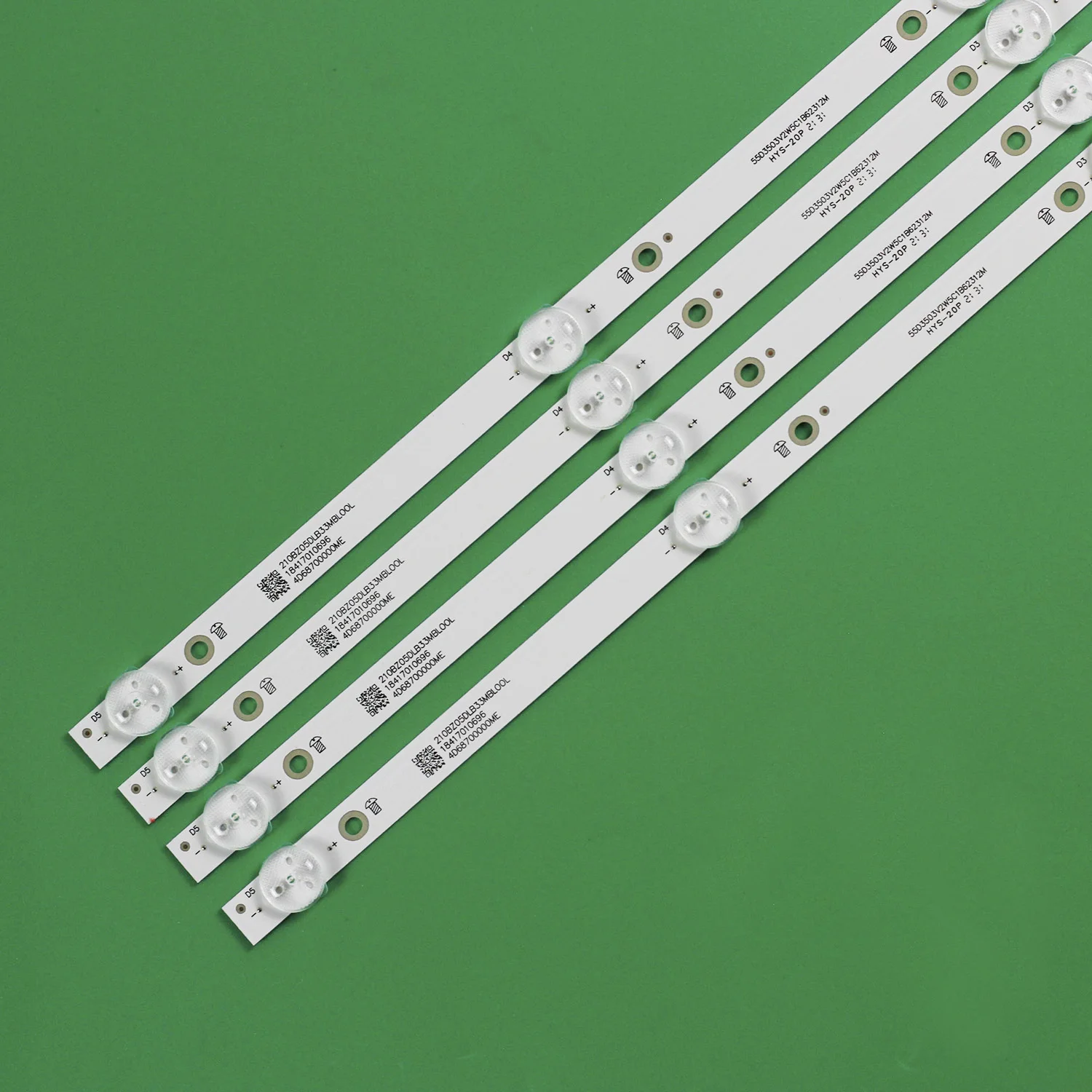 Retroiluminação Led Bar para Sharp Lc50lb601u Ns-50df710na19 Lb50091 V1_00 V0_00 Lb-pm3030-gjbby504x8abl2-l R-t Ns-50df710ca19 - Imagem 2
