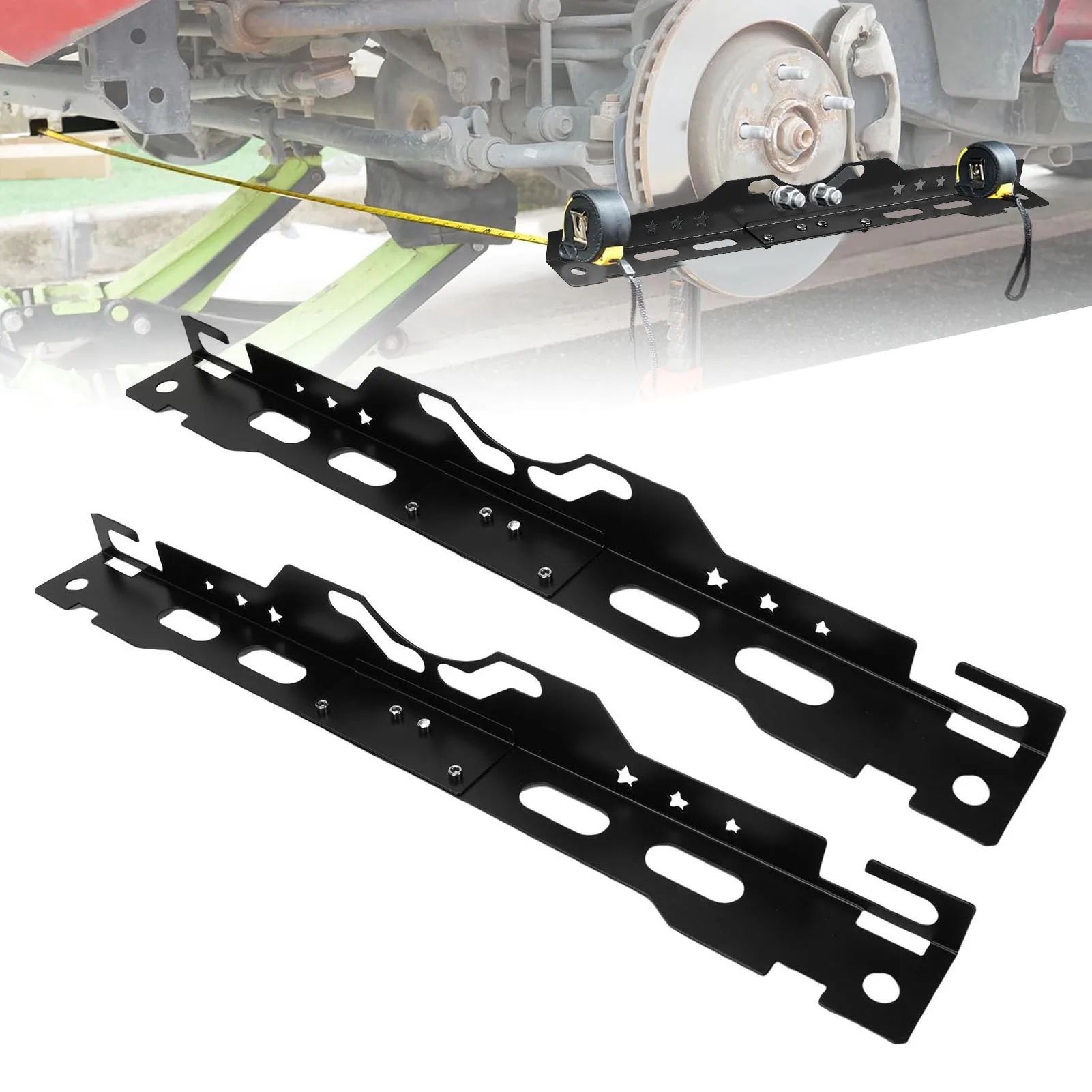 Automotive Wheel Toe Alignment Tool Wheel Alignment Tool Plate Accurate Measurement User Friendly Wide Compatibility for Sedan