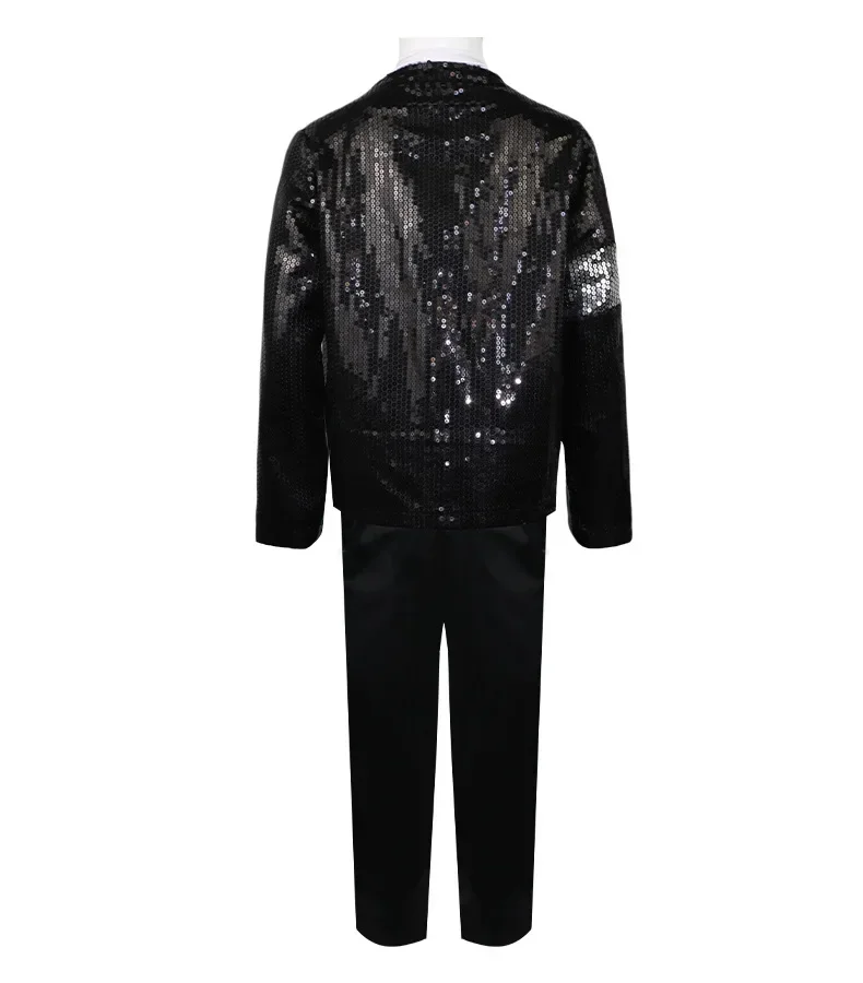 Costume de Cosplay Michael Jackson pour enfants et adultes, chapeau, gant, lunettes, Costume pou
