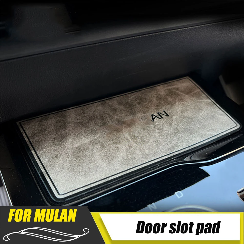 For MG4 EV Mg 4 EH32 Mulan 2022 2023 Car Door Groove Non-Slip Slot Pad  Water Coaster Storage Box Non-slip Mat Dust-proof Cover - AliExpress